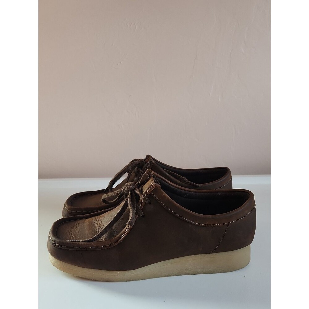 Collection By Clarks Brown Wallabee Casual Leather Shoe Size 8